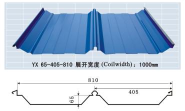 屋面板YX65-405-810